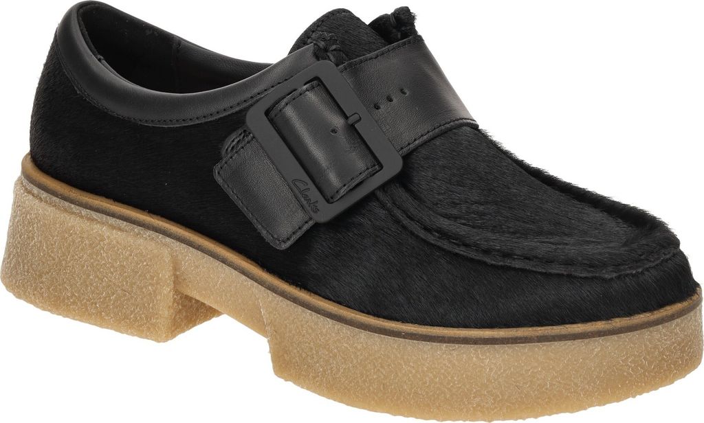 Clarks Plateau Slipper Damen 31393337303632 Schwarz 37 EU