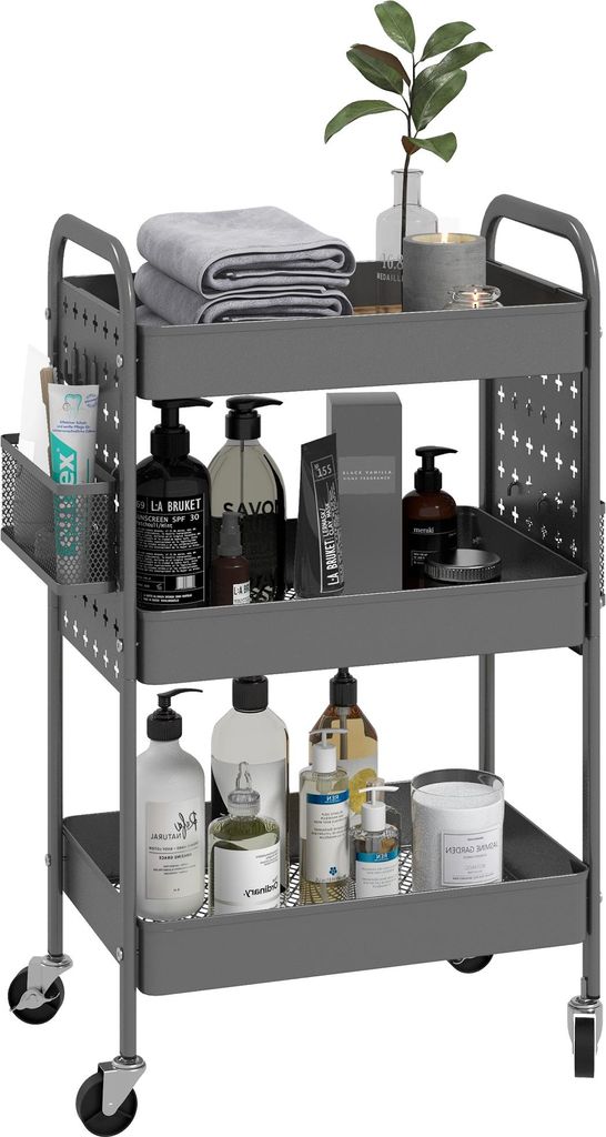 Homcom HOMCOM Küchenwagen mit 3 Etagen 850-290V00 Produktbild 