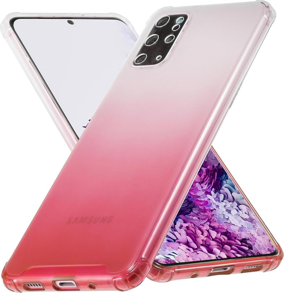 Farbverlauf Hülle für Samsung Galaxy S20 Plus Schutzhülle Handy Case Kamera Schutz Cover