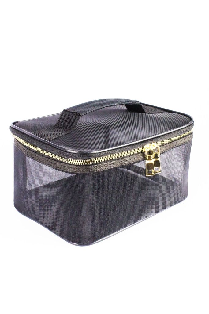 Stylische Make-up-Tasche Mit Doppelseitigem Druck – Praktisch Für Unterwegs, Reisen & Alltag (24,6 X 17,8 Cm)
