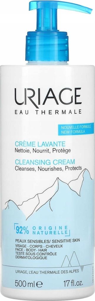 Uriage Crème nettoyante nourrissante et protectrice 500 ml Image du produit 