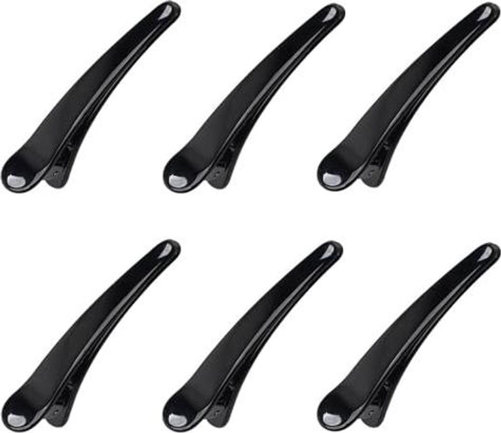 12 Stück Haarklammer, Haarclips FriseurKlammern Abteilklammern Friseurbedarf Haarstyling Clips Damen zum Stylen und Schneiden Professionelle Salon...
