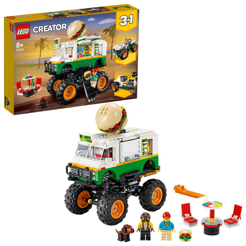 LEGO® 31104 LEGO® Creator 31104 Burger-Monster-Truck Image du produit 