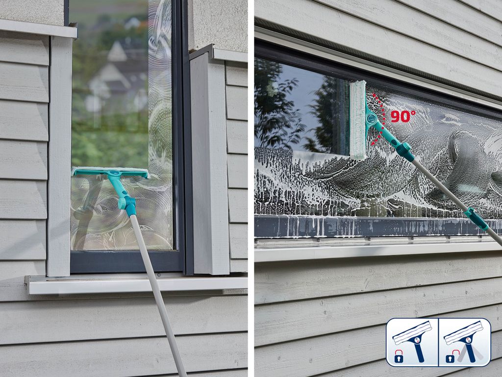 Leifheit Fensterwischer Window & Frame Cleaner L micro duo Produktbild 5