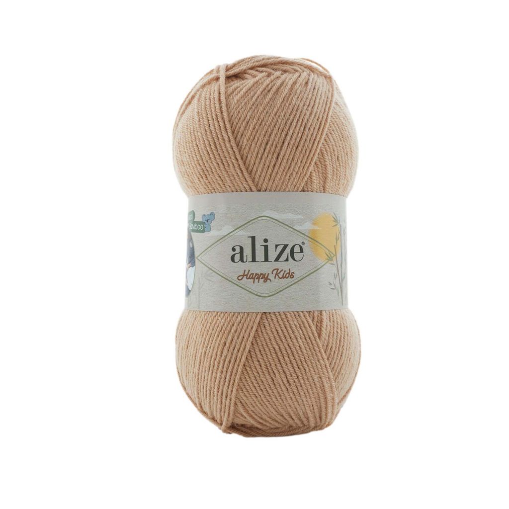 100g Alize Happy Kids Strickgarn Wolle Viskose Bambus Häkelgarn