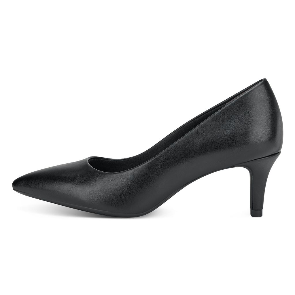 Tamaris Damen Pumps einfarbiges Design spitz Pfennigabsatz Produktbild 1