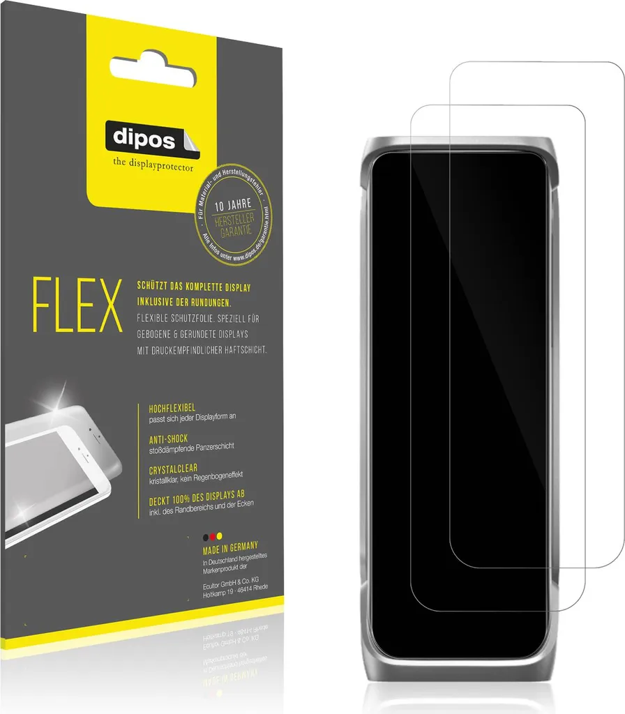 Proteggi l'EcoFlow Rapid Pro X: 2x Pellicole dipos Flex per Viaggiatori