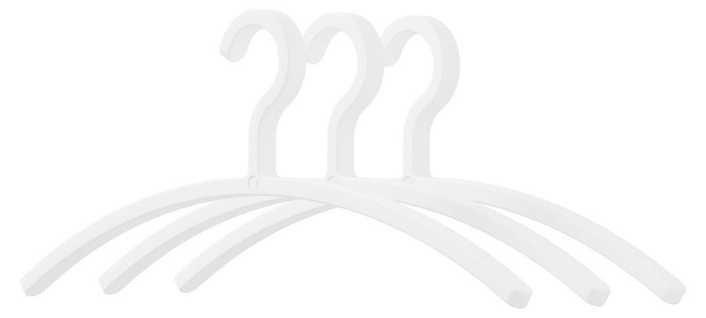 Juego de 3 perchas FAY | Blanco | Metalbude Imagen del producto 