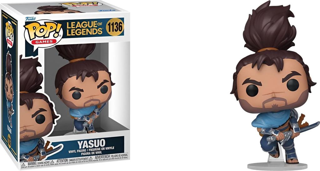 Funko Pop! Games: League of Legends - Yasuo #1136 Produktbild 
