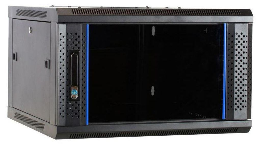 DSIT 4 HE Serverschrank, Wandgehäuse, mit Glastür (BxTxH) 600 x 600 x 280mm (DS6604)