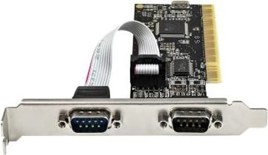Carte d'Extension PCI pour 2 Périphériques Série RS232 - Solution COM