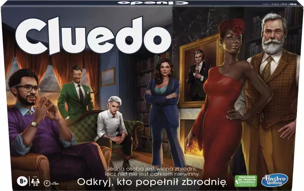 Hasbro Gaming Cluedo, 8 Jahr(e)