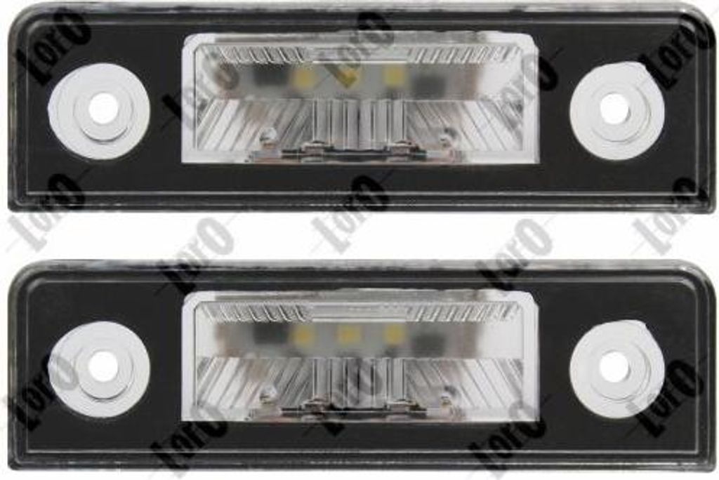 ABAKUS 048-05-900LED Kennzeichenbeleuchtung OE 1Z0943021B kompatibel mit Roomster, Octavia