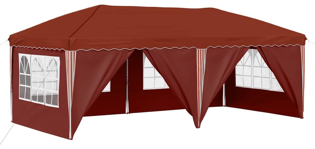 vidaXL Pop-up Partyzelt 575 x 288 x 245 cm Terrakotta
