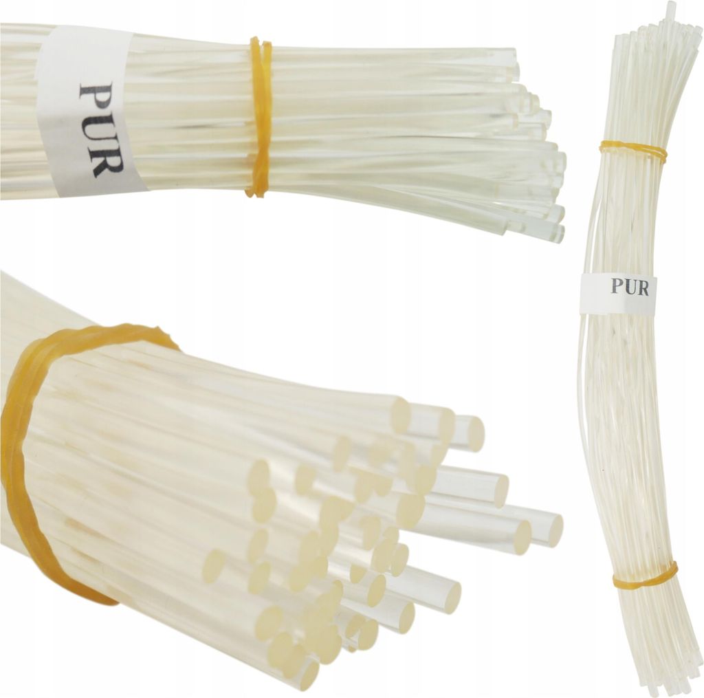 PUR-Klebstoff 100 g, Durchmesser 3 mm, transparent, zur Reparatur von Polyurethan-Elementen