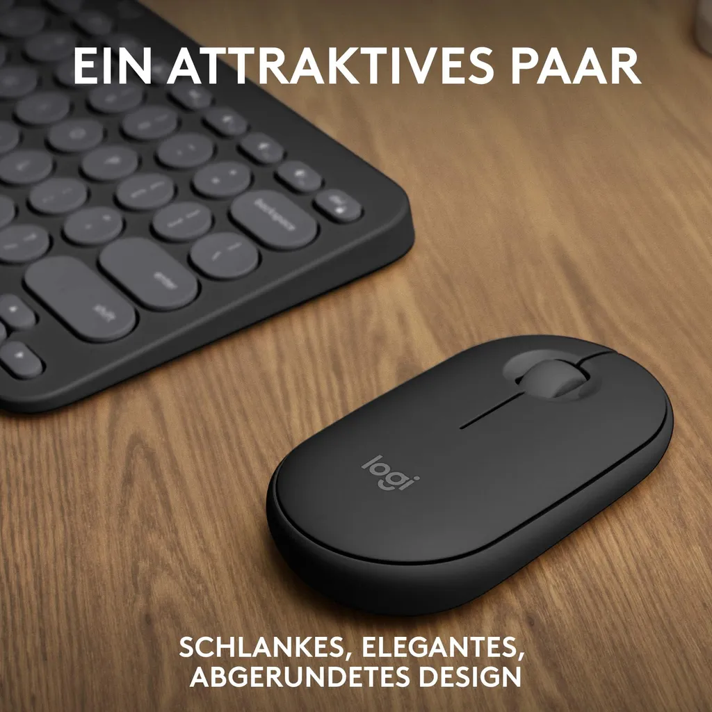 Logitech Pebble 2 Combo 920-012203 Ensemble Clavier et Souris Graphite - 6