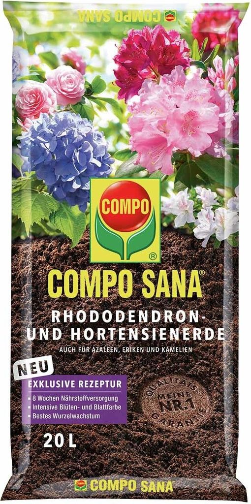 Rhododendron- und Hortensienerde COMPO SANA auch fr
