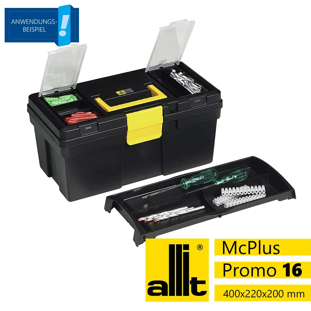 Coffret de rangement McPlus Promo 16 résistant en polypropylène PP - 3
