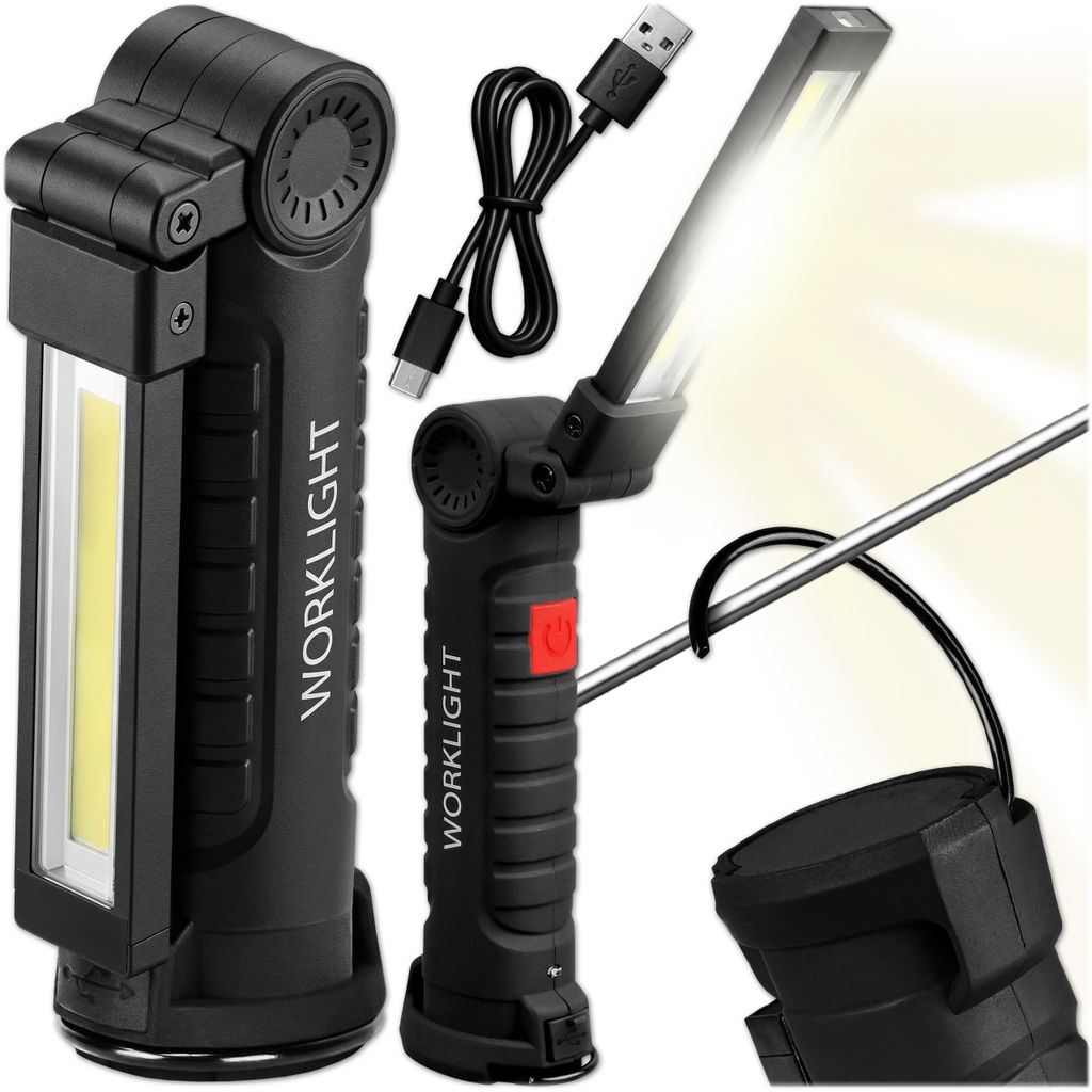 Lampada da officina a LED KRUMAD con base magnetica e Immagine del prodotto 
