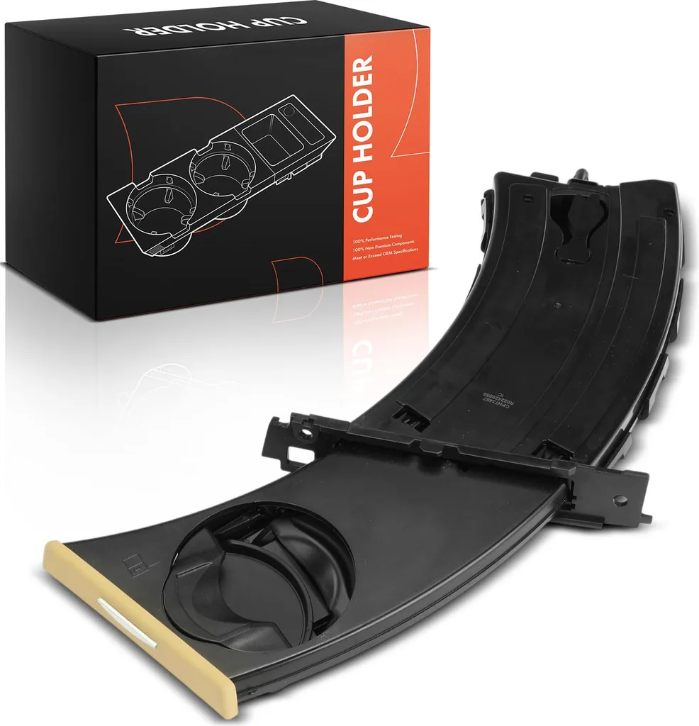 Porte-gobelet rétractable robuste pour BMW Série 3 E90 E91 E92 E93