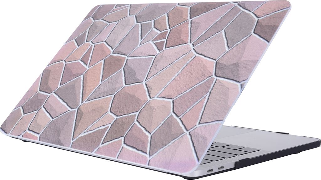 Mobigear Stone MacBook Pro 15 Zoll (2016-2019) Hardcase Hülle MacBook Case - Model 2 - Model A1707 / A1990