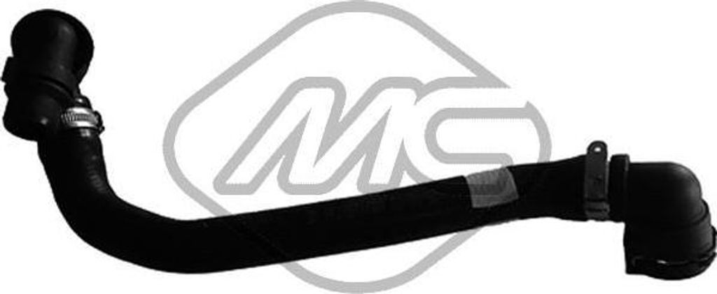 Metalcaucho 7345 Schlauch, Wärmetauscher Heizung OE 51898739 kompatibel mit Doblo