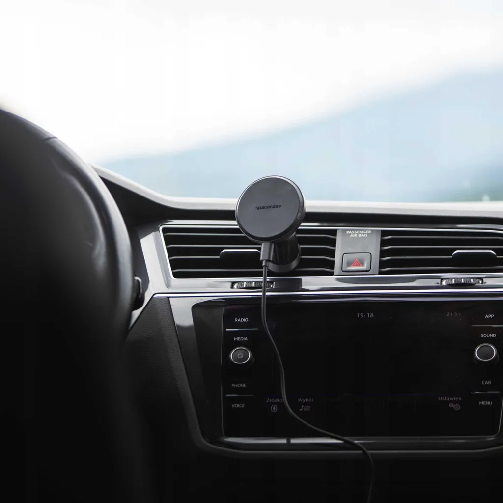 Support Voiture pour Grille d'Aération MagCharge WM11B Noir Robuste - 8