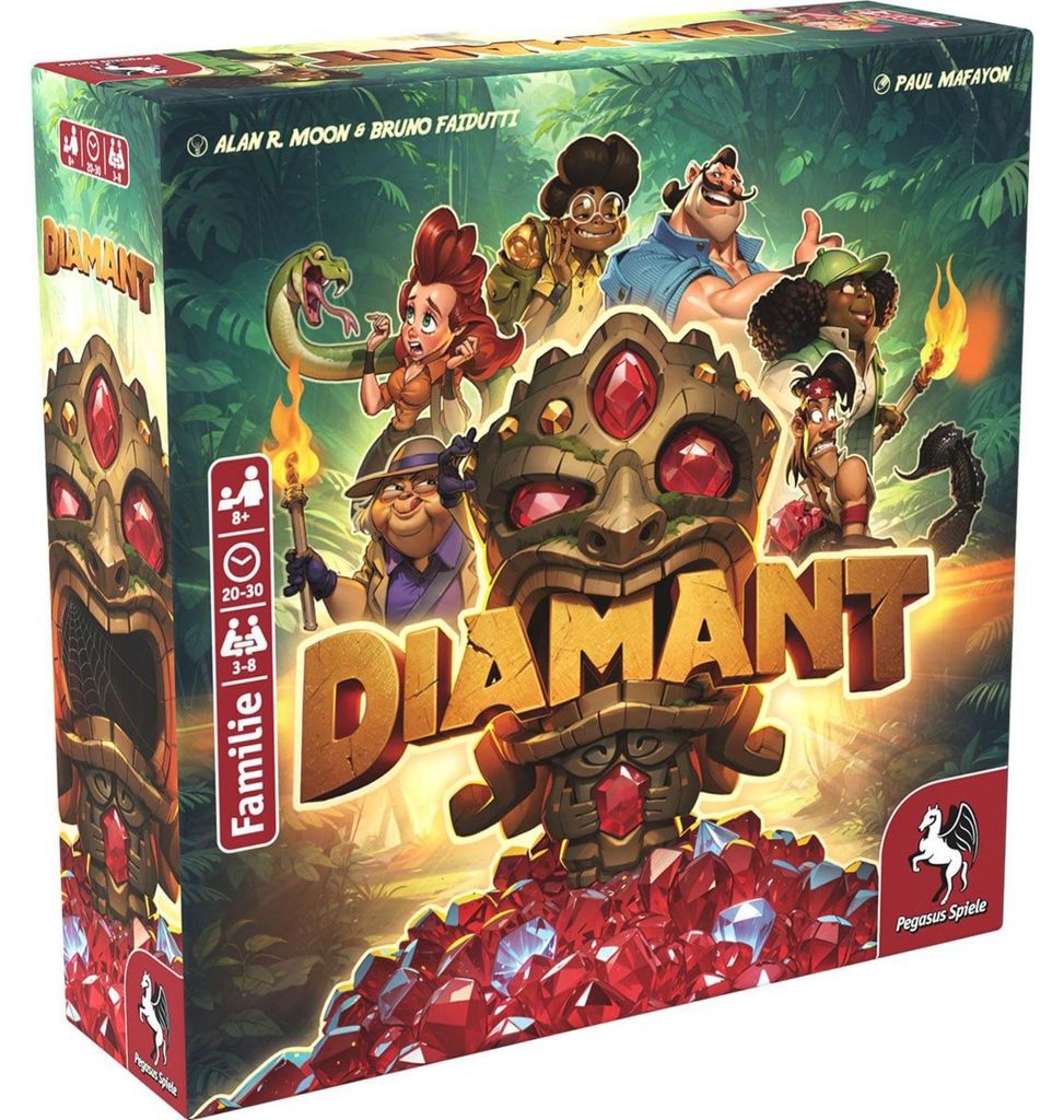 Pegasus Diamant, Stolní hra, Rodinný, 8 rok/roky, 20 min, Obrázek produktu 