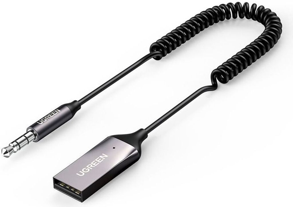 Odbiornik samochodowy Bluetooth Ugreen Aux z mikrofonem Zdjęcie produktu 