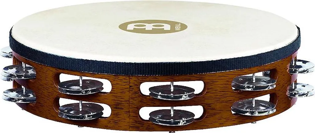 Tambourin de scène Meinl TAH2AB en bois pour percussionnistes et choeurs