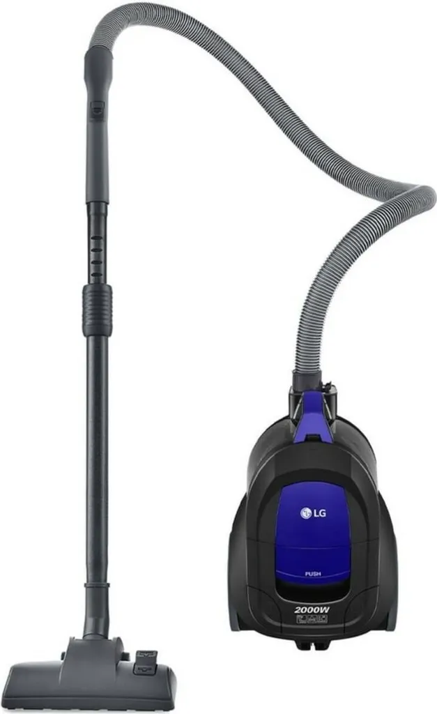Aspirateur LG VC5506NHTB fini la poussière avec sa technologie sans sac