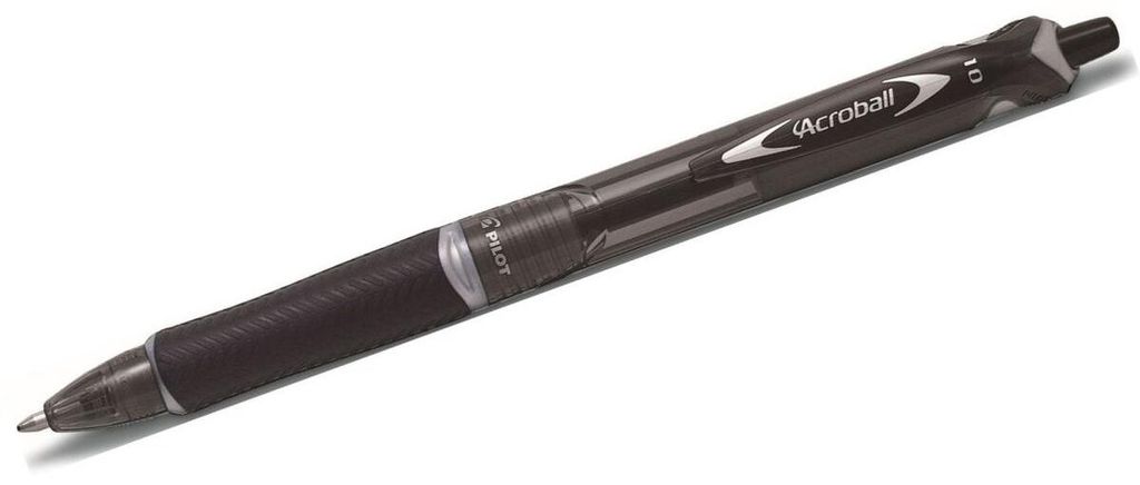 Kugelschreiber Acroball M schwarz. Produktbild 