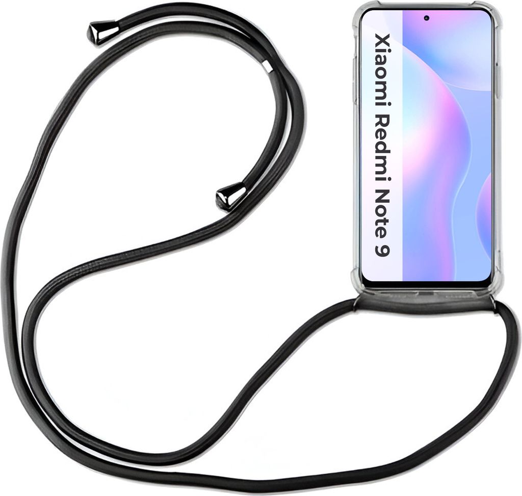 Xiaomi Hülle mit Band Schutzhülle Handykette Silikon Handy Produktbild 
