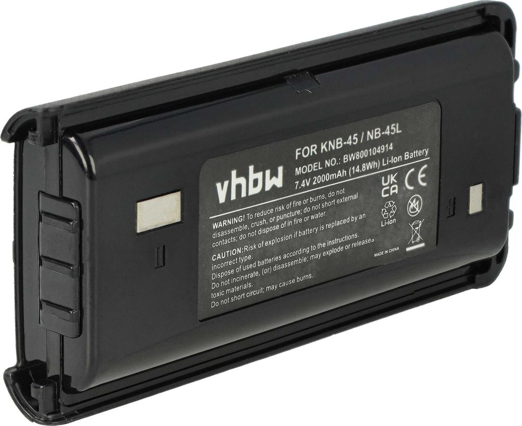 vhbw Akku Ersatz für Kenwood KNB-45, KNB-45L, KNB-45Li für Produktbild 1