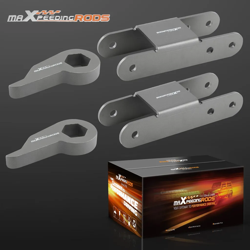 Kit de Réhausse Torsion Keys et Shackles pour Chevy S10 Blazer GMC S15