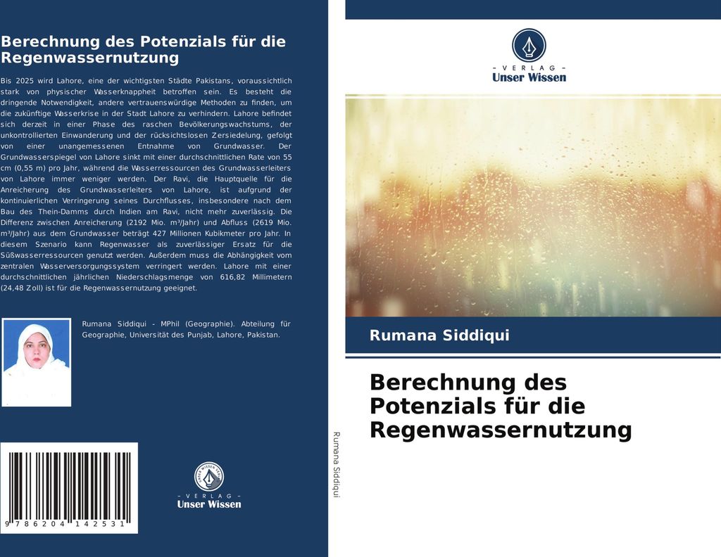 Berechnung des Potenzials für die Regenwassernutzung