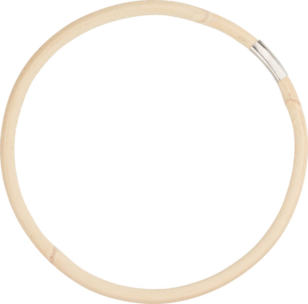 Bambusring 20 cm Durchmesser Natur mit stabiler Produktbild 