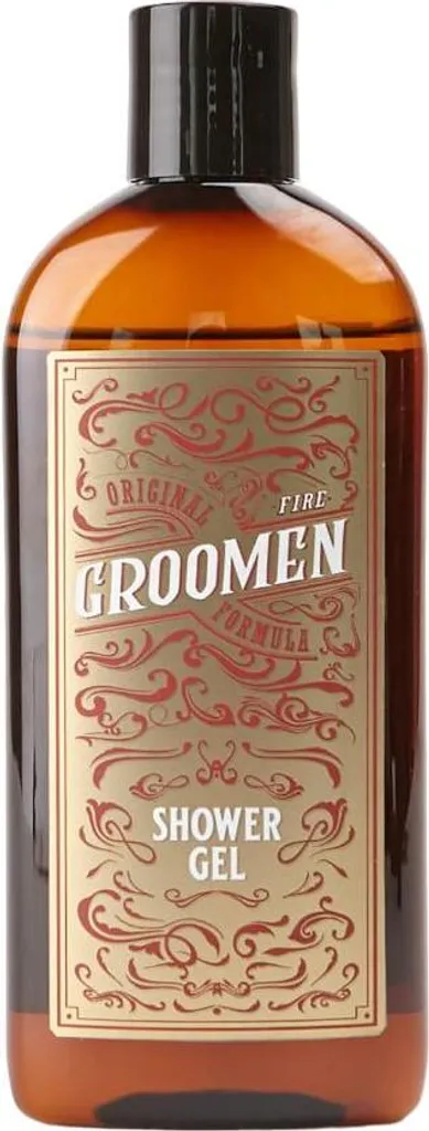 Nettoyant corps Groomen Feu 300ml - Pour une douche dynamisante