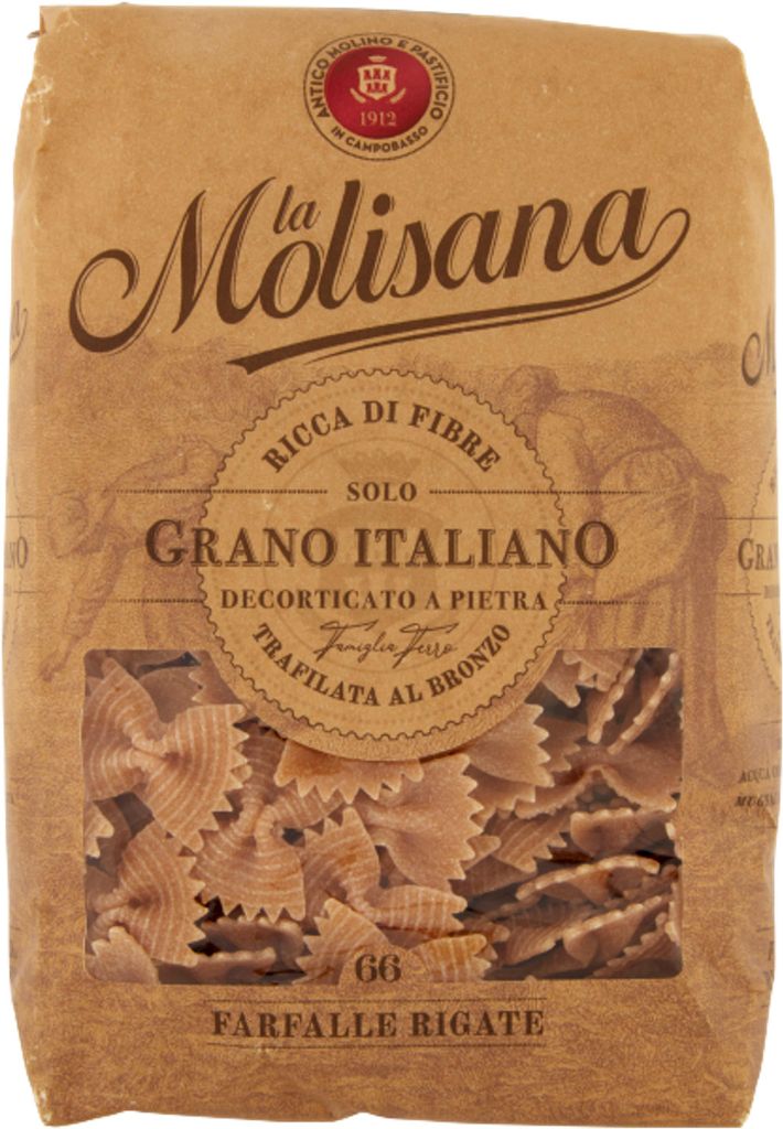 Pâtes farfallées complètes n°66, 500 g, Barilla Image du produit 