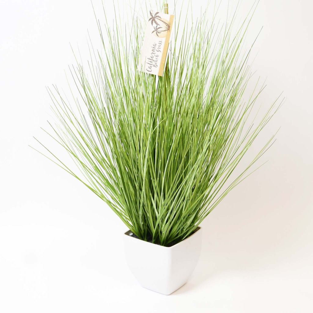 Kunstpflanze California Beach Gras im Topf Dekopflanze hoch Produktbild 