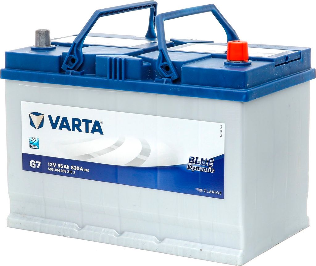 Varta Blue Dynamic 595 404 083, 95 Ah, 12 V, 830 A, Auto, Produktbild 