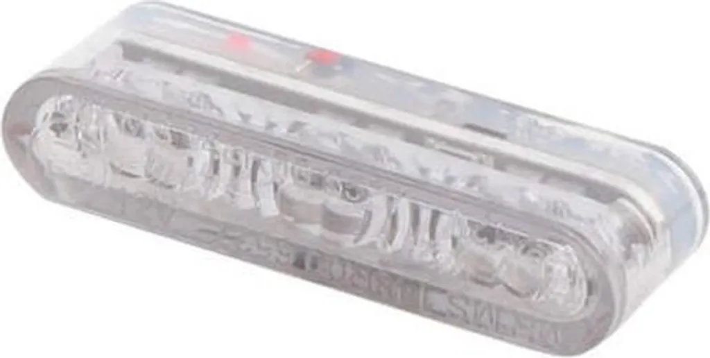 Feu Arrière LED Moto HIGHSIDER Star-MX1 Rouge Module d'Éclairage Compact