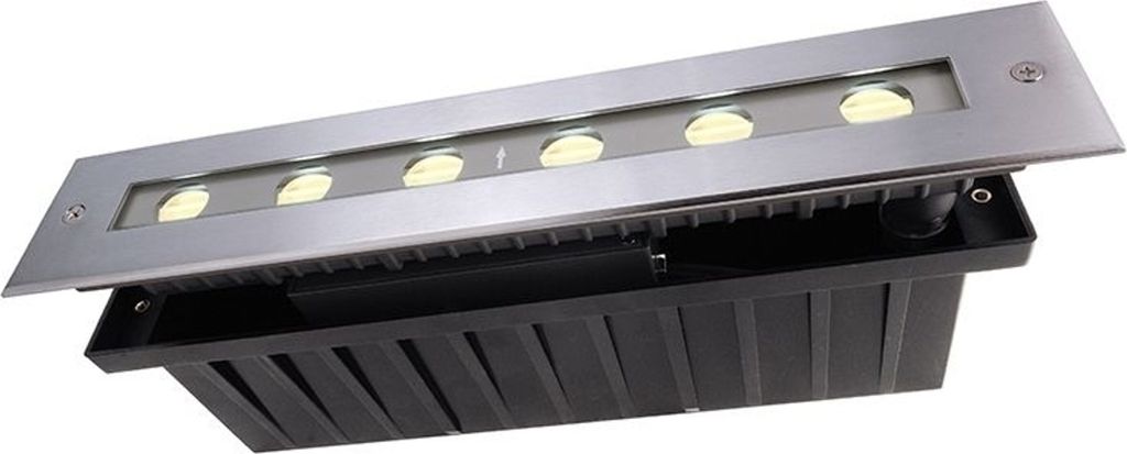 Deko-Light 730262 Bodeneinbauleuchte Line II WW , Silber