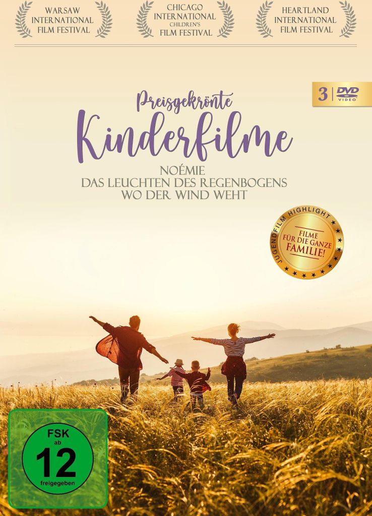 Preisgekrönte Kinderfilme - Noémi, Das Leuchten des Regenbogens, Wo der Wind weht