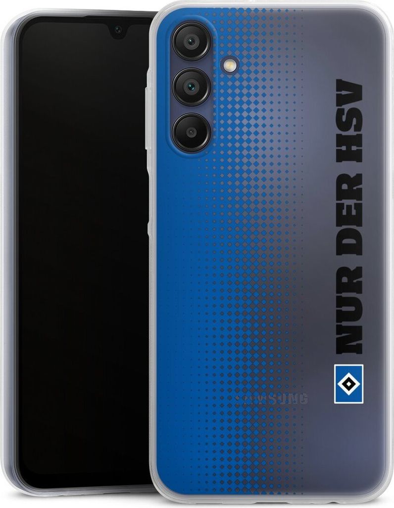 DeinDesign Slim Hülle für Samsung Galaxy A15 5G Silikon Case Ultra Dünn Handyhülle HSV Logo transparent