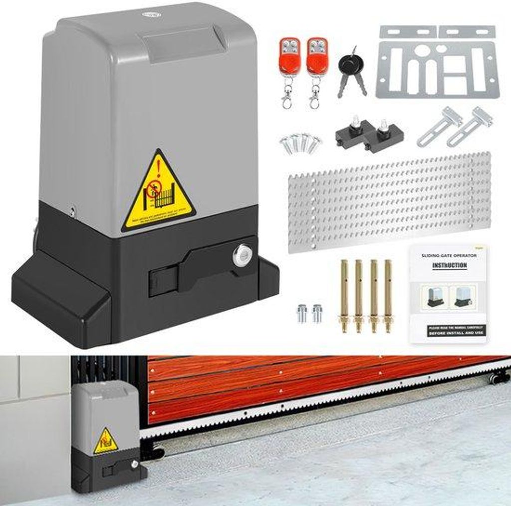 Apertura automatica per cancelli scorrevoli elettrici, 370W Immagine del prodotto 