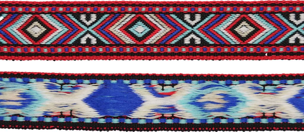 Paisley-Zierband ab 1m Breite ca.15-16 mm Dekoband gewoben