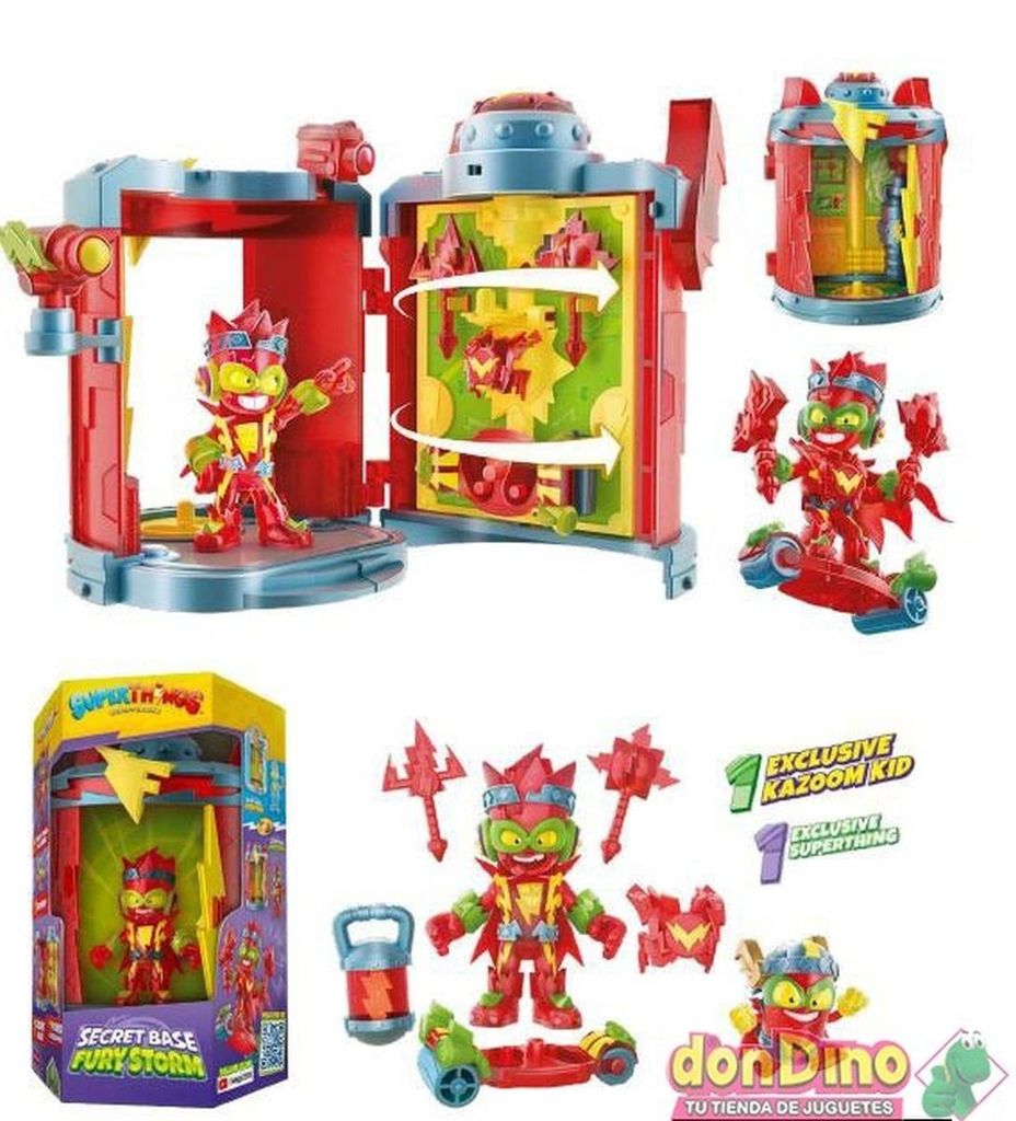 Super Things, Zings, Base Secreta, Fury Storm 2, 2 figuras, Imagen del producto 