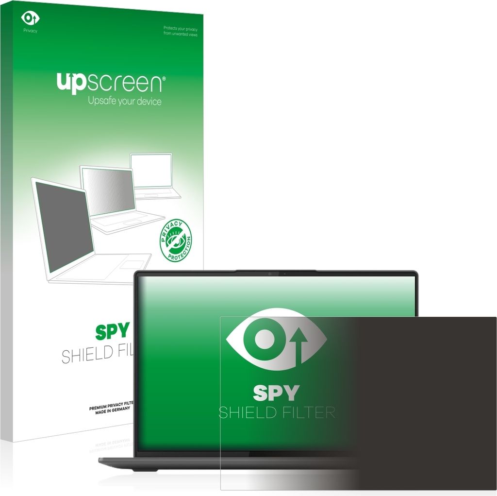 upscreen Blickschutzfilter für Lenovo Yoga Slim 7 ProX 14ARH7 Anti-Spy Privacy Filter Sichtschutz Blaulicht-Schutz