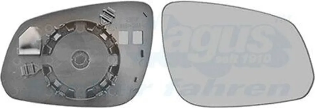 Verre de rétroviseur droit VAN WEZEL 3712838 pour OPEL Karl 2015-2019